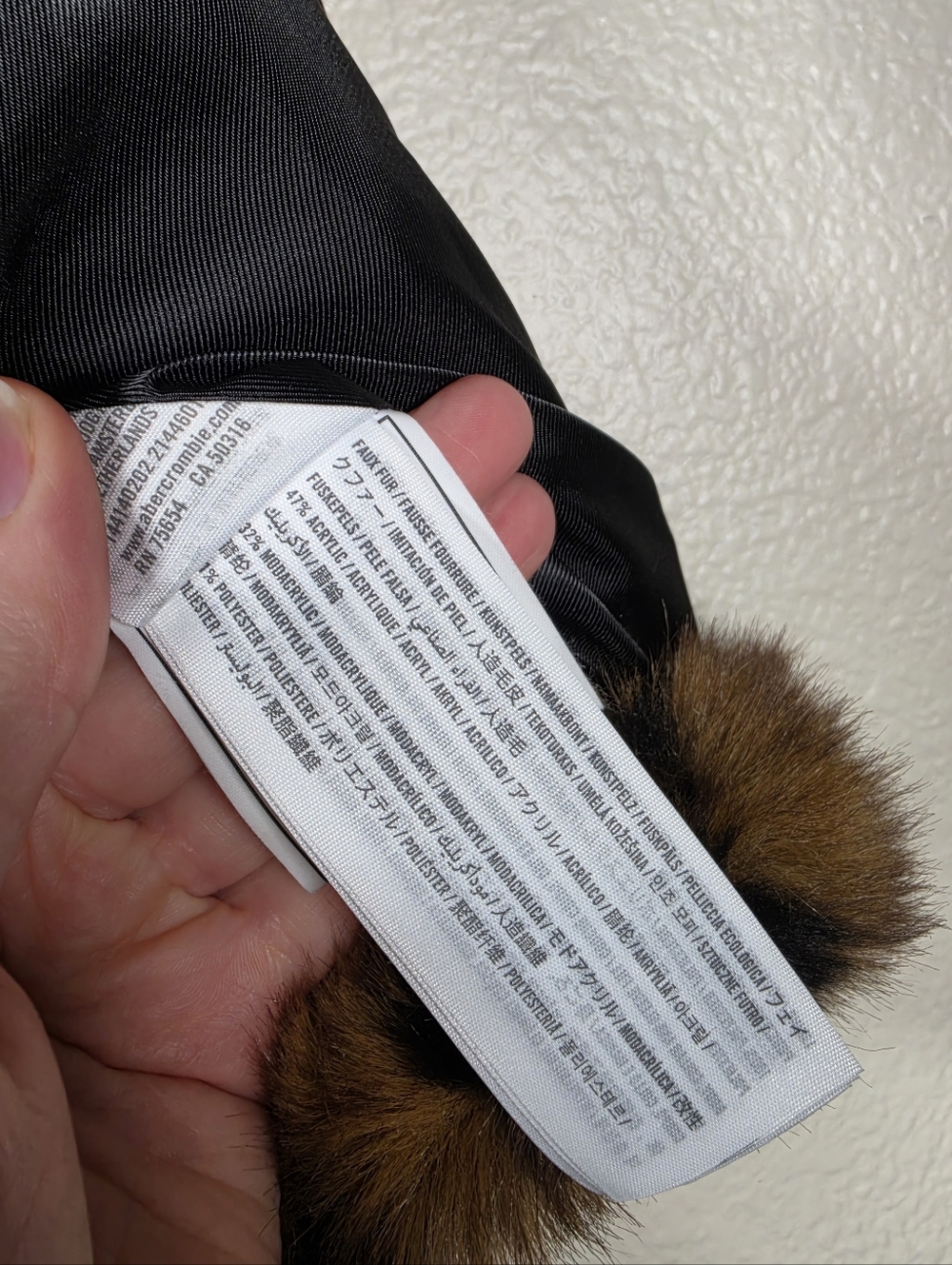 Abercrombie & Fitch Leopard Print Puffer Jacket M - Picture 5 of 5